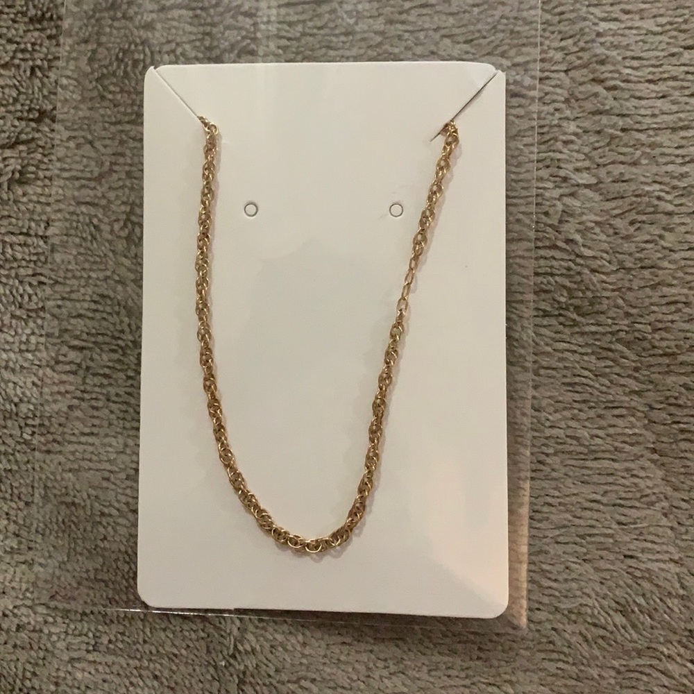 Gold tone Link Necklace/anklet
